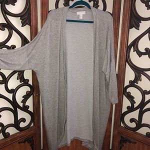 FOREVER 21+ Gray Cardigan